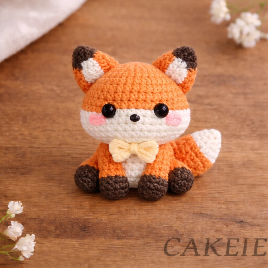 Crochet Mini Fox Doll